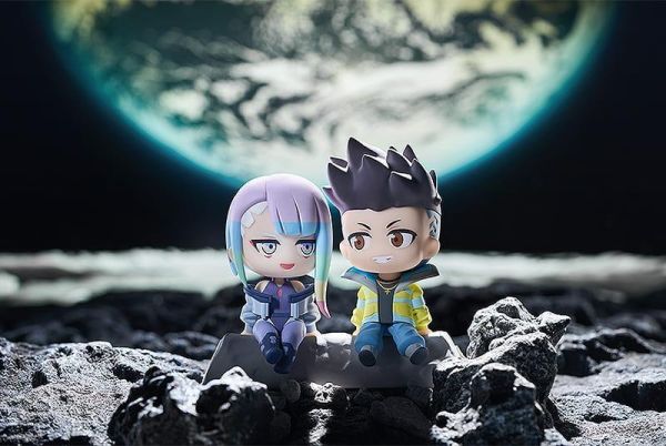 【史派克工廠】預購免運3月 Qset+ 電馭叛客 邊緣行者 大衛＆露西 To The Moon Q版 再版 1120 Qset+ 電馭叛客 邊緣行者 大衛＆露西 To The Moon Q版 再版