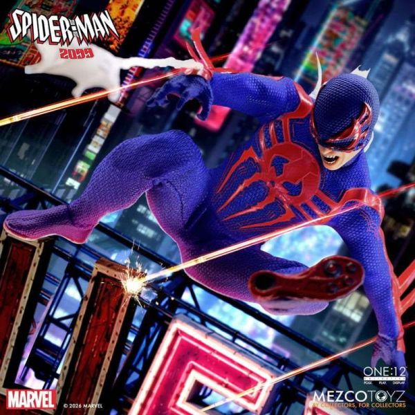 【史派克工廠】預購免運1月 Mezco One 12 Collective 蜘蛛人 2099 17cm 可動 0604 Mezco One 12 Collective 蜘蛛人 2099 17cm 可動