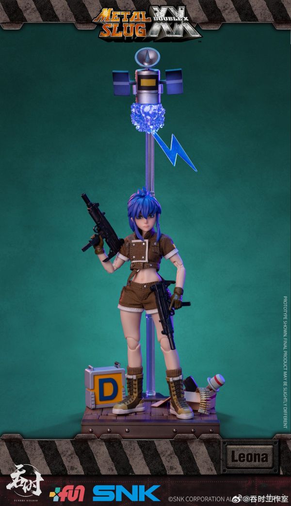 【史派克工廠】結單 預購免運Q3 吞時工作室TS-012 1/12 合金彈頭XX 莉安娜 哈迪蘭 Leona SNK 0215 吞時工作室TS-012 1/12 合金彈頭XX 莉安娜 哈迪蘭 Leona SNK
