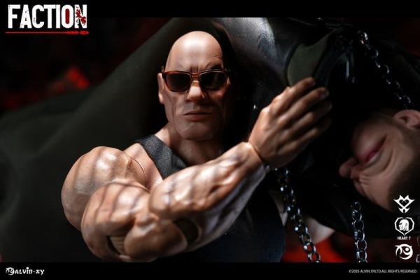 【史派克工廠】預購免運26年Q2 alvin-xy工作室 1/6 幫派系列 紅桃7 頭雕 XY001 0115 alvin-xy工作室 1/6 幫派系列 紅桃7 頭雕 XY001