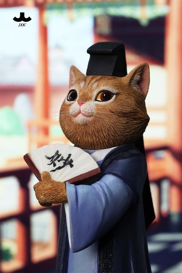 【史派克工廠】結單25年Q1 JXK 1/6 喵青天 貓 公仔 包青天 JXK267 共4款 0114 JXK 1/6 喵青天 貓 公仔 包青天 JXK267 共4款