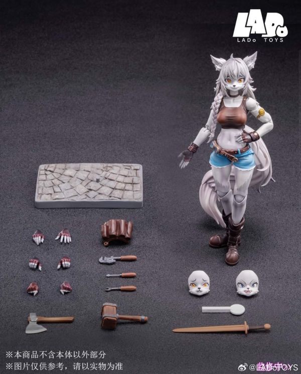 【史派克工廠】結單免運25年Q2 LADoTOYS 1/12 冒險小隊 莉亞艾露佩克斯 可動人偶 1030 LADoTOYS 1/12 冒險小隊 莉亞艾露佩克斯 可動人偶