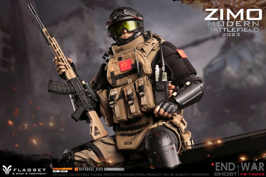 【史派克工廠】結單 預購Q3 FLAGSET 1/6 末日戰爭系列 END WAR 死神小隊 子墨 FS-73049 0621 FLAGSET 1/6 末日戰爭系列 END WAR 死神小隊 子墨 FS-73049