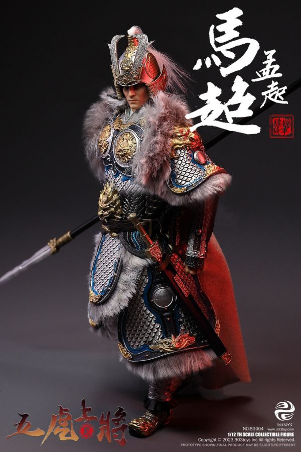 【史派克工廠】結單 預購Q2 303TOYS 1/12 掌上三國 馬超孟起 豪華單人版SG004 & 人馬旗版 1215 303TOYS 1/12 掌上三國 馬超孟起 豪華單人版SG004 & 人馬旗版