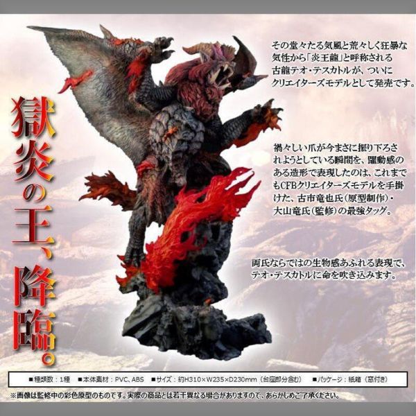【史派克工廠】預購27年5月 CAPCOM CFB 魔物獵人 炎王龍 復刻版 再版 1207 CAPCOM CFB 魔物獵人 炎王龍 復刻版 再版