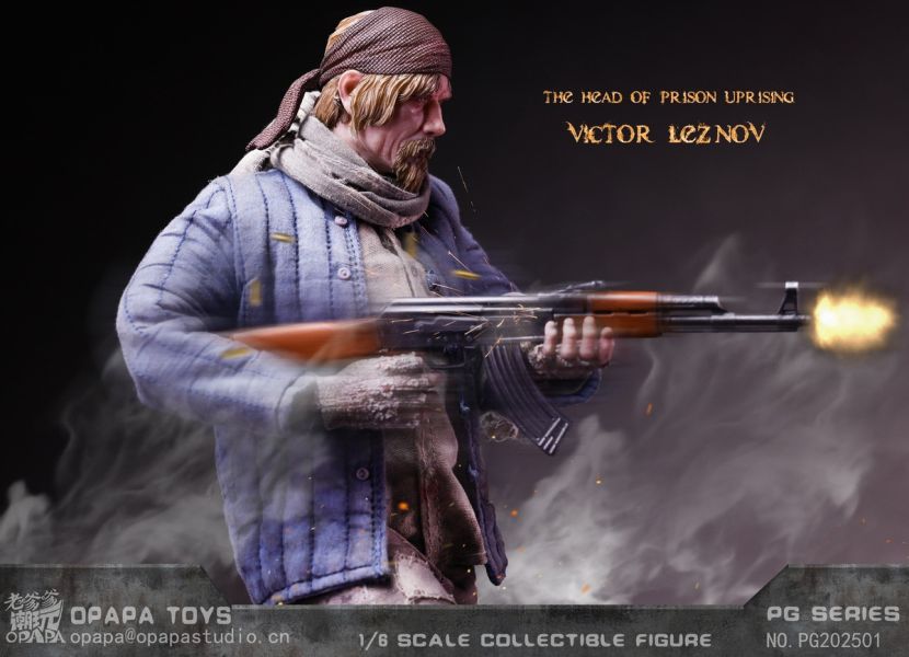 【史派克工廠】結單免運25年Q3 老爹潮玩OPAPA TOYS 1/6 維克多 雷澤諾夫 越獄頭領 0606 老爹潮玩OPAPA TOYS 1/6 維克多 雷澤諾夫 越獄頭領