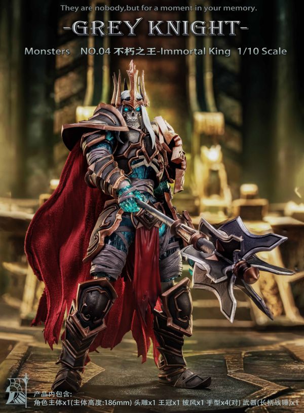 【史派克工廠】預購免運26年3月 灰騎士工作室 GreyKnight 不朽之王 Immortal King 0127 灰騎士工作室 GreyKnight 不朽之王 Immortal King