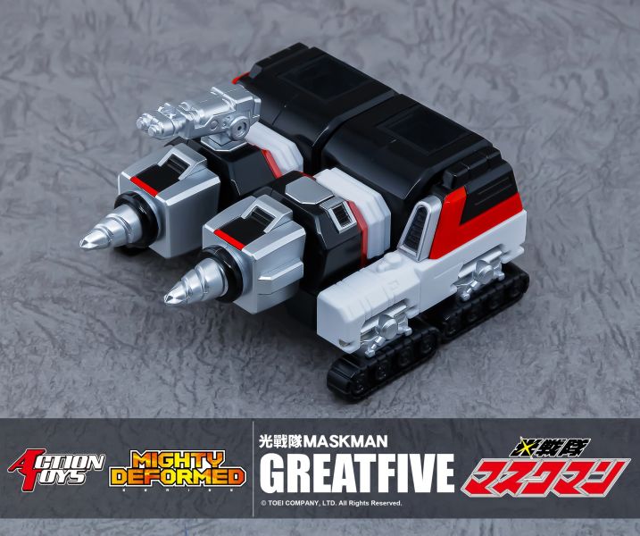 【史派克工廠】結單免運25年Q2 Action Toys ES合金 光戰隊覆面人 MASKMAN 五機合體 GREAT FIVE 1008 Action Toys ES合金 光戰隊覆面人 MASKMAN 五機合體 GREAT FIVE