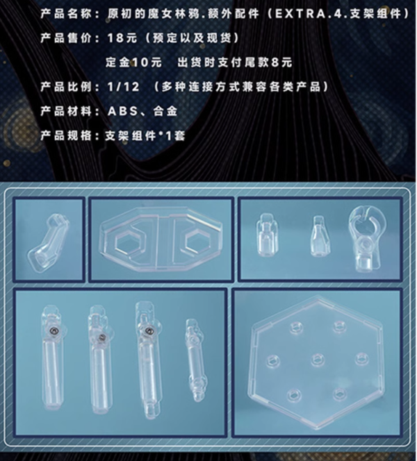【史派克工廠】結單免運25年Q1 次元具象 1/12 原初的魔女 林鴉 配件包 巨手 手杖 鐮槍 支架組件 1030 次元具象 1/12 原初的魔女 林鴉 配件包 巨手 手杖 鐮槍 支架組件