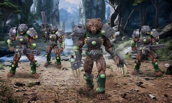 【史派克工廠】結單免運24年Q4 戰鬥生物 第一波 1/12 熊人 高可動系列 1024 戰鬥生物 第一波 1/12 熊人 高可動系列