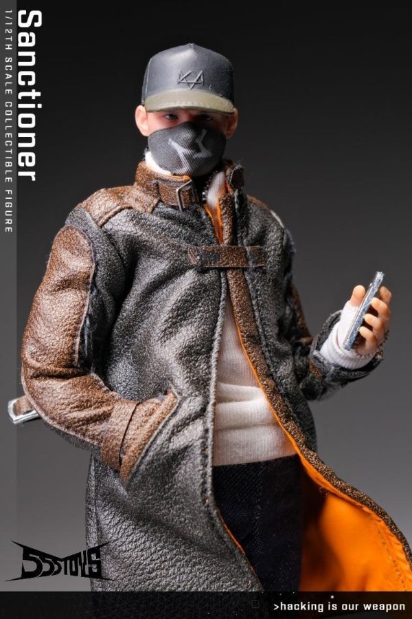 【史派克工廠】預購免運26年Q3 555toys 1/12 看門狗 艾登皮爾斯 可動人偶 0303 555toys 1/12 看門狗 艾登皮爾斯 可動人偶