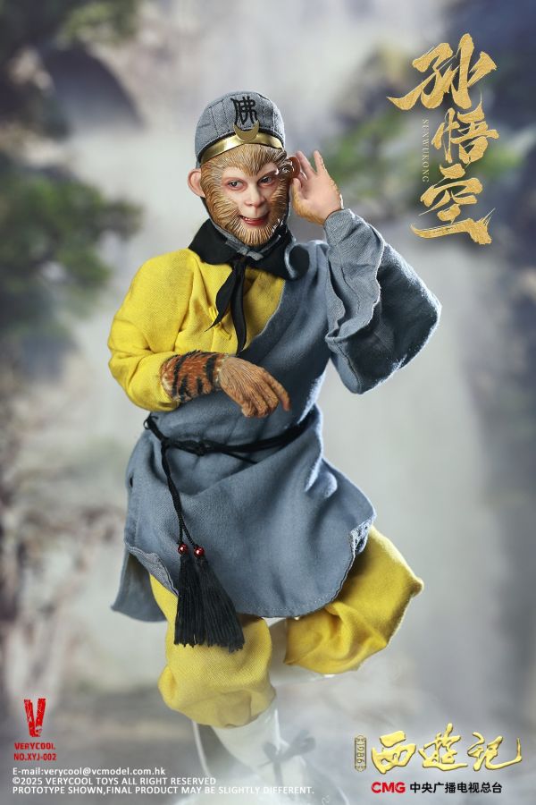 【史派克工廠】結單免運25年10月 VERYCOOL 1/6 CMG八六版 西遊記 孫悟空可動人偶 0509 VERYCOOL 1/6 CMG八六版 西遊記 孫悟空可動人偶