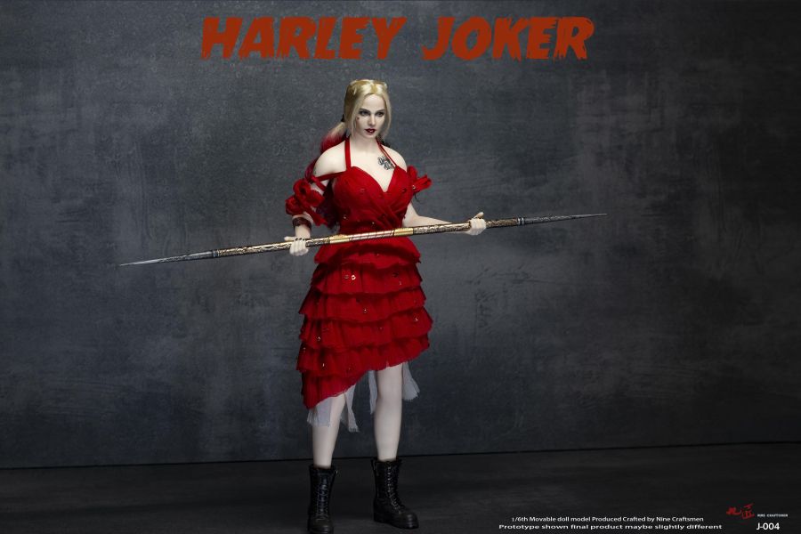 【史派克工廠】結單 預購Q4 九匠Nine Craftsmen 1/6哈莉 小丑女 Harley J-004 無素體 1031 九匠Nine Craftsmen 1/6哈莉 小丑女 Harley J-004 無素體