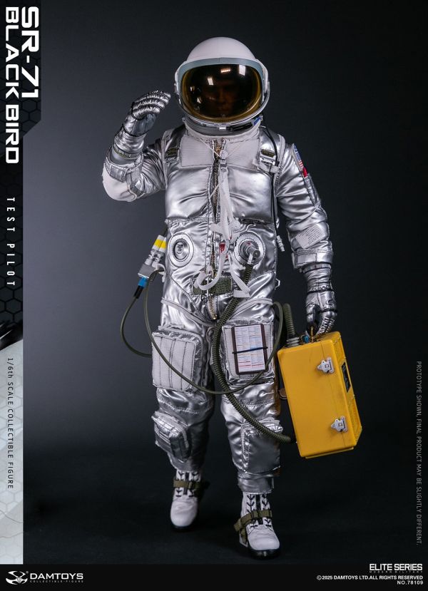 【史派克工廠】結單免運25年Q4 DAMTOYS 1/6 SR-71 黑鳥 偵察機 試飛員 NO.78109 0725 DAMTOYS 1/6 SR-71 黑鳥 偵察機 試飛員 NO.78109