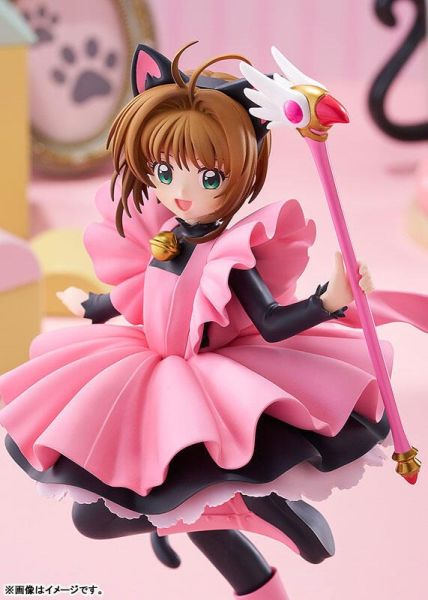 【史派克工廠】預購免運26年2月 GSC POP UP PARADE 庫洛魔法使 木之本櫻 黑貓風戰鬥服 0718 GSC POP UP PARADE 庫洛魔法使 木之本櫻 黑貓風戰鬥服