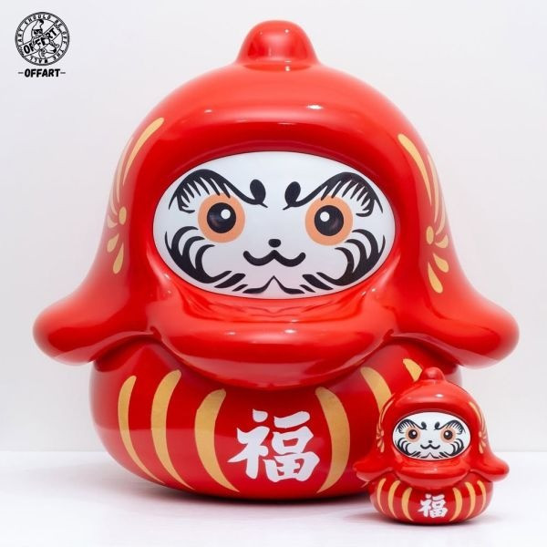 【史派克工廠】結單免運25年10月 OFFART DARUMABOOM達摩爆爆-蕉財/納福擺飾 0828 OFFART DARUMABOOM達摩爆爆-蕉財/納福擺飾