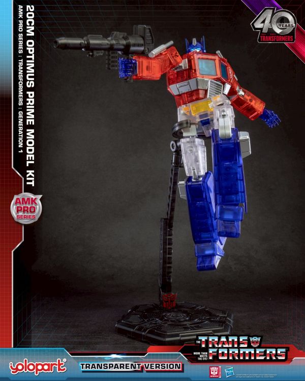 【史派克工廠】預購免運 YOLOPARK 限定品 彩透版本 擎天柱 柯博文 簡易組模型 1203 YOLOPARK 限定品 彩透版本 擎天柱 柯博文 簡易組模型