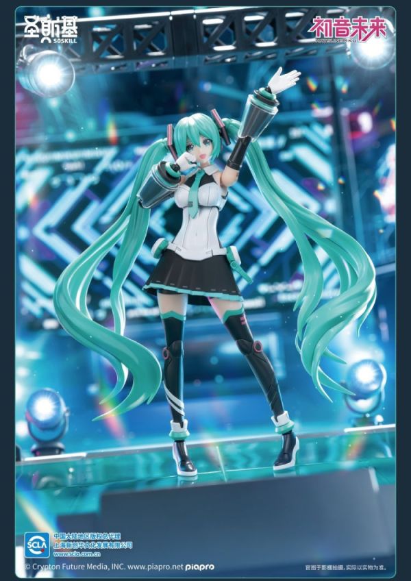 【史派克工廠】現貨免運 御模道 聖斯基 初音未來 唱響未來 舞檯可變色 初回特典 組裝模型 御模道 聖斯基 初音未來 唱響未來 舞檯可變色 初回特典 SSKMIKU01