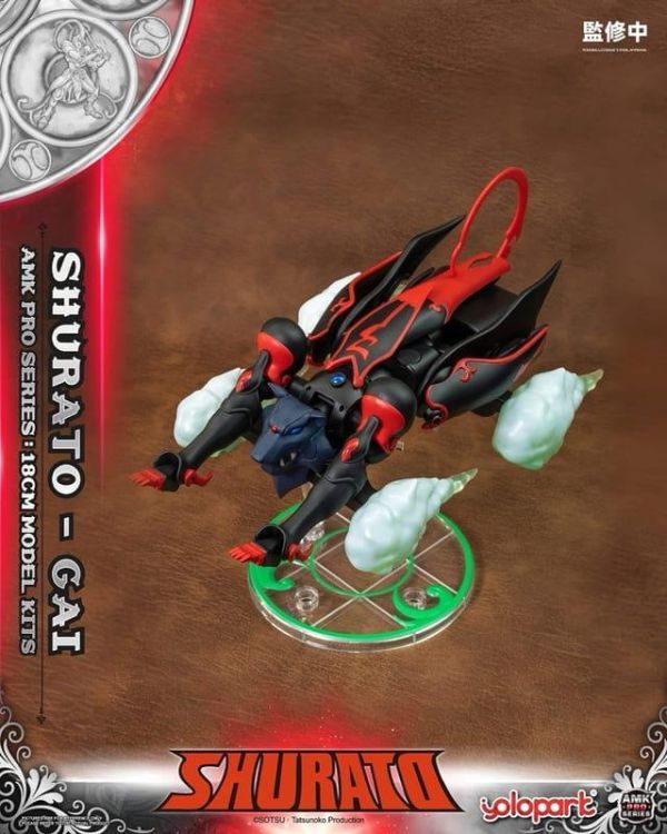 【史派克工廠】預購免運26年Q1 YOLOPARK 代理版 AMK Pro 天空戰記 夜叉王 凱 X0323 YOLOPARK AMK Pro 天空戰記 夜叉王 凱