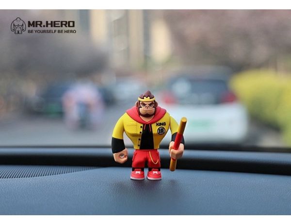 【史派克工廠】結單 預購24年6月 Mr.hero 西遊記 孫悟空 潮玩 軟膠車載公仔 7cm 0528 Mr.hero 西遊記 孫悟空 潮玩 軟膠車載公仔 7cm