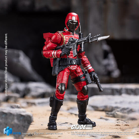 【史派克工廠】結單25年Q1 HIYA 海雅 迷你精緻 除暴突擊隊1/18 Crimson Guard 眼鏡蛇紅衛 0920 HIYA 海雅 迷你精緻 除暴突擊隊 1/18 Crimson Guard 眼鏡蛇紅衛