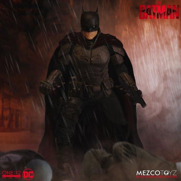 【史派克工廠】現貨 MEZCO One:12 DC 蝙蝠俠 Batman 2022 羅伯派丁森 X0320 MEZCO One:12 DC 蝙蝠俠 Batman 2022 羅伯派丁森