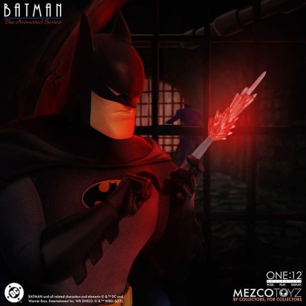【史派克工廠】預購免運26年Q1 MEZCO One: 12 Collective 動畫系列 蝙蝠俠 可動人偶 0704 MEZCO One: 12 Collective 動畫系列 蝙蝠俠 可動人偶