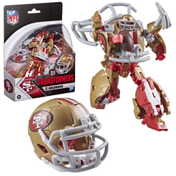【史派克工廠】結單26年8月 孩之寶 變形金剛 世代聯乘系列 NFL 美式足球 Goldrush 0708 孩之寶 變形金剛 世代聯乘系列 NFL 美式足球 Goldrush