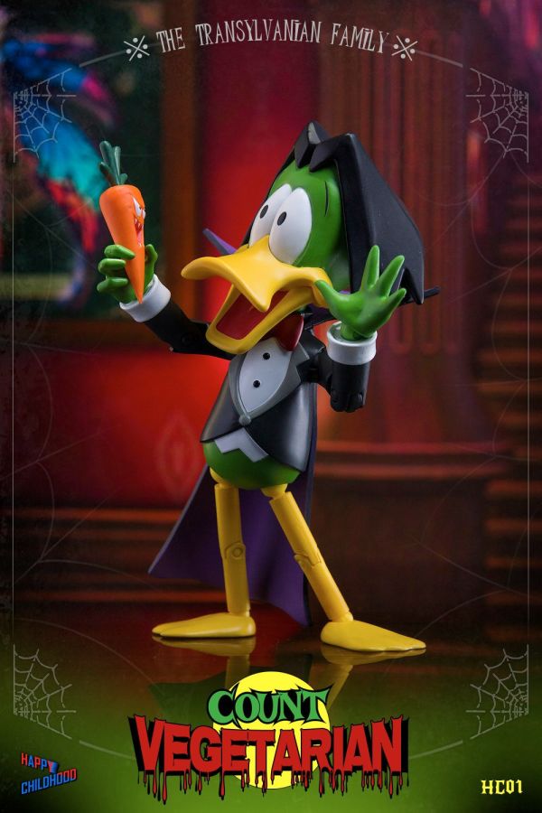 【史派克工廠】預購免運26年Q2 幸福童年 6寸 怪鴨歷險記 素食伯爵 可動 #HC01 再販 0108 幸福童年 6寸 怪鴨歷險記 素食伯爵 可動 #HC01 再販