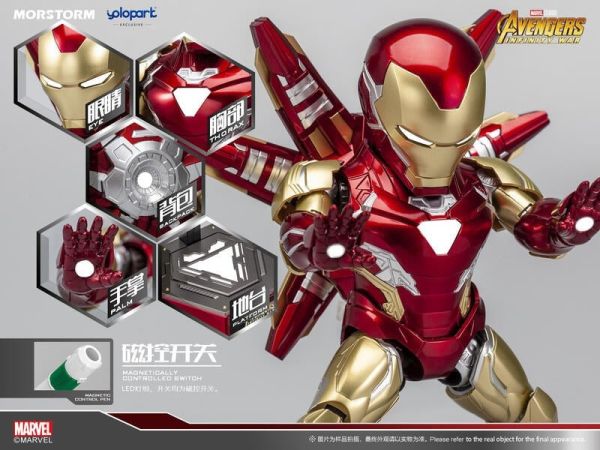 【史派克工廠】現貨免運 御模道 魔力風暴 SD鋼鐵人 MK85豪華版 組裝模型 預塗裝 全武裝 0610 免運 御模道 魔力風暴 SD鋼鐵人 MK85豪華版 組裝模型 預塗裝 全武裝