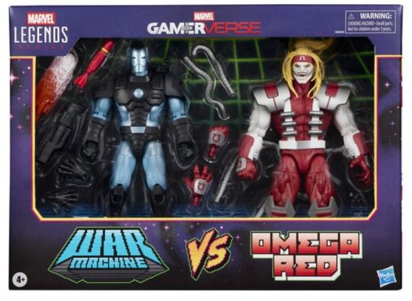 【史派克工廠】結單25年8月 孩之寶漫威 Omega Red 及War Machine6吋雙入組 0708 孩之寶漫威 Omega Red 及War Machine6吋雙入組