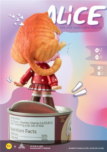 【史派克工廠】現貨 樣品出清不挑盒 The Cave 愛麗絲與幻想生物 罐頭貓 潮玩 公仔 現貨 樣品出清不挑盒 The Cave 愛麗絲與幻想生物 罐頭貓 潮玩 公仔