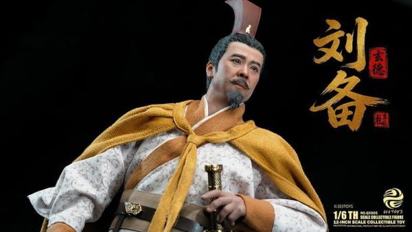 【史派克工廠】預購免運26年Q3 303TOYS 1/6 可動人偶 NO.QX005 劉備玄德（輕享版） 0604 303TOYS 1/6 可動人偶 NO.QX005 劉備玄德（輕享版）