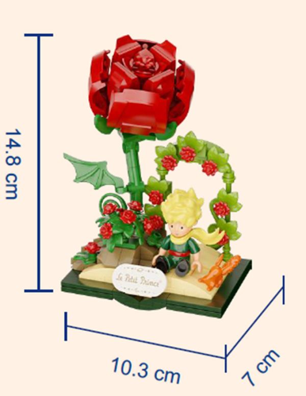 【史派克工廠】結單 預購24年7月 PANTASY 小王子 星之遙遙車 星之玫瑰 收藏積木 0627 PANTASY 小王子 星之遙遙車 星之玫瑰 收藏積木