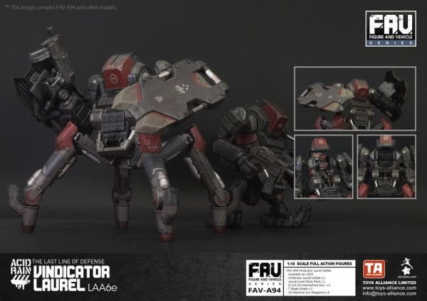 【史派克工廠】結單 預購1月 酸雨戰爭 FAV-A94 Vindicator Laurel LAA6e 裁決者鍩戎 0705 酸雨戰爭 FAV-A94 Vindicator Laurel LAA6e 裁決者鍩戎