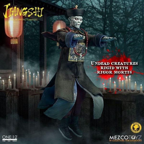 【史派克工廠】預購免運11月 MEZCO One:12 MEZ75520 Hopping Vampire 殭屍 可動人偶 MEZCO One:12 MEZ75520 Hopping Vampire 殭屍 可動人偶