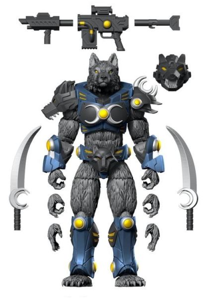 【史派克工廠】結單免運24年Q4 戰鬥生物 第一波 1/12 狼人 高可動系列 1024 戰鬥生物 第一波 1/12 狼人 高可動系列