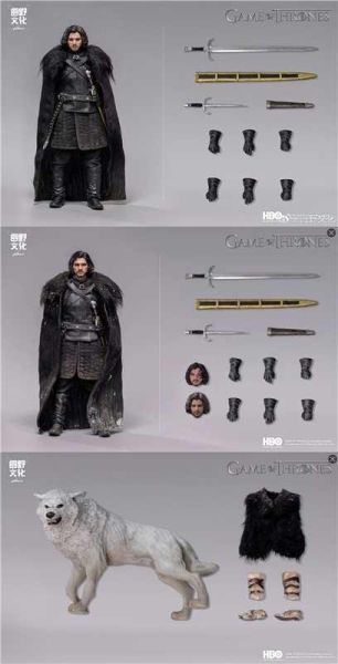 【史派克工廠】預購免運Q3 圓野文化 冰與火之歌 權力遊戲 瓊恩雪諾 Jon Snow 守夜人 白狼主 臨冬 0428 圓野文化 冰與火之歌 權力遊戲 瓊恩雪諾 Jon Snow 守夜人 白狼主 臨冬