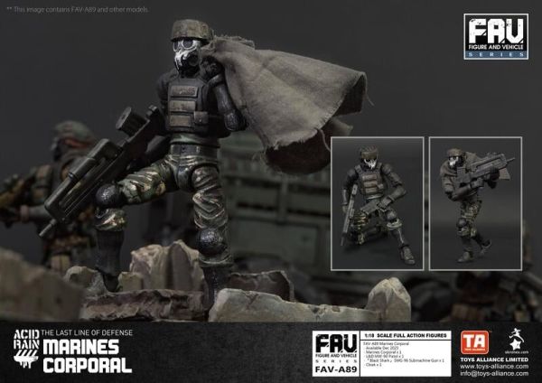 【史派克工廠】結單 23年12月預購 酸雨戰爭 Acid Rain FAV-A89 海陸下士 0601 酸雨戰爭 Acid Rain FAV-A89 海陸下士