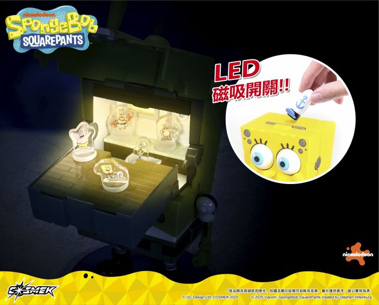 【史派克工廠】預購免運25年12月 COSMEK 合金 海綿寶寶 MECHA SPONGEBOB 1113 合金 海綿寶寶 MECHA SPONGEBOB