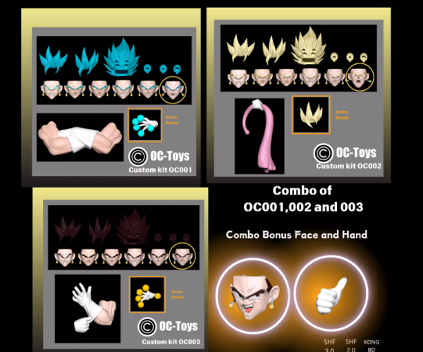 【史派克工廠】結單 預購免運24年Q3 OCToys SHF 七龍珠 達洛特 配件包 0628 OCToys SHF 七龍珠 達洛特 配件包