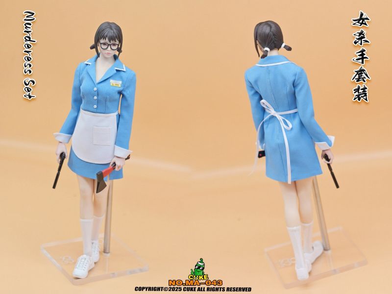 【史派克工廠】預購免運25年Q3 CUKE TOYS 1/6 女殺手服飾套裝MA-043 0610 CUKE TOYS 1/6 女殺手服飾套裝 MA-043