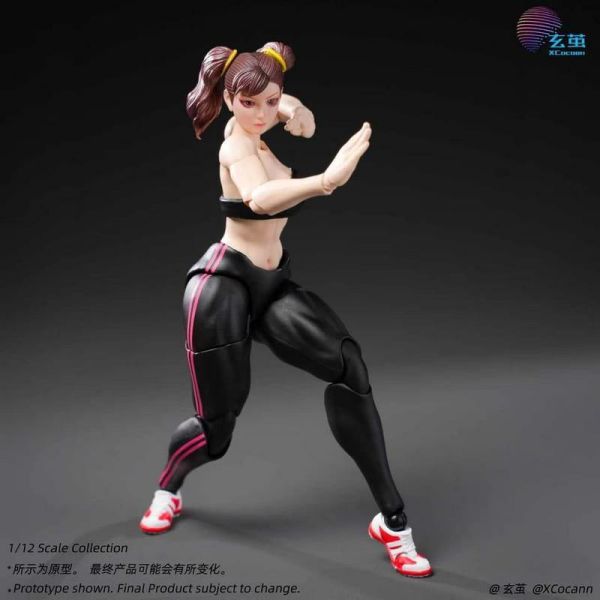 【史派克工廠】預購免運27年Q1 玄繭工作室 格鬥少女 烈華/影姬 1/12 可動人偶 1006 玄繭工作室 格鬥少女 烈華/影姬 1/12 可動人偶