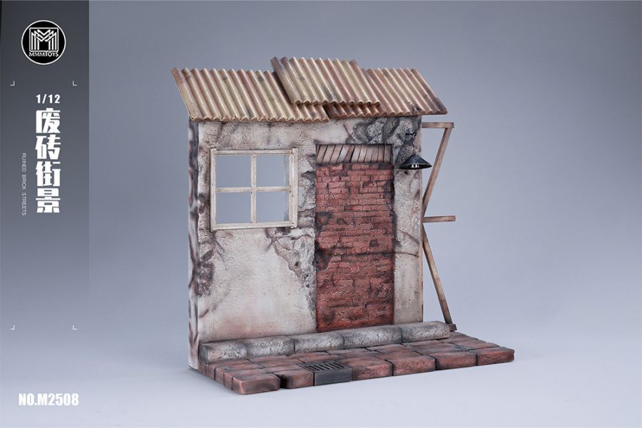 【史派克工廠】結單25年Q4 MMMTOYS 1/12 廢磚街景 場景地台 M2508 0725 MMMTOYS 1/12 廢磚街景 場景地台 M2508