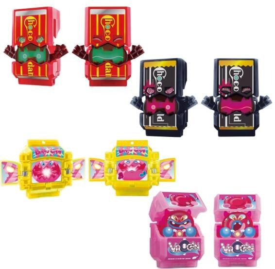 【史派克工廠】結單25年2月 萬代 假面騎士GAVV DX菓子獸系列04 全四種 一中盒16入 0115 萬代 假面騎士GAVV DX菓子獸系列04 全四種 一中盒16入