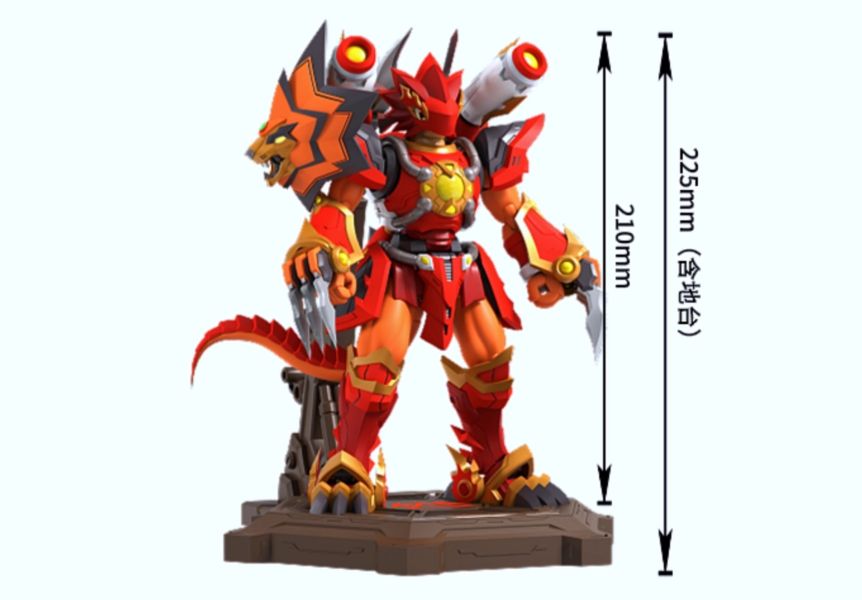 【史派克工廠】預購免運26年Q1 潮魔師模型 鬥龍戰士 終極鬥龍王S 達力古 0212 潮魔師模型 鬥龍戰士 終極鬥龍王S 達力古