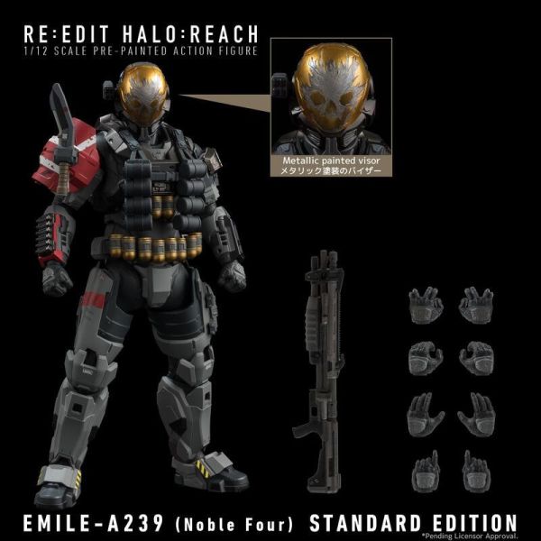 【史派克工廠】結單預購25年2月 千值練 RE:EDIT 1000Toys HALO 最後一戰 EMILE-A239 貴族4號 0909 千值練 RE:EDIT 1000Toys HALO 最後一戰 EMILE-A239 貴族4號