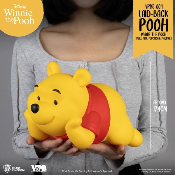 【史派克工廠】預購免運26年Q2 野獸國 VPBS-009 小熊維尼系列 小型搪膠存錢筒 悠閒維尼款 0225 野獸國 VPBS-009 小熊維尼系列 小型搪膠存錢筒 悠閒維尼款