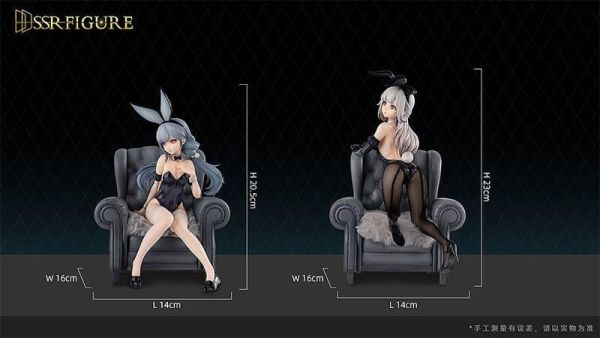 【史派克工廠】結單 預購5月 開天工作室 SSR FIGURE 異人館 巧兒 + 金華 兔女郎 套組附特典 1/7 1117 開天工作室 SSR FIGURE 異人館 巧兒 + 金華 兔女郎 套組附特典 1/7