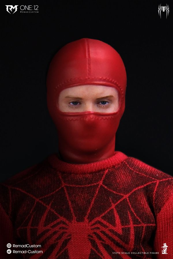 【史派克工廠】結單免運25年8月 RemadCustom 1/12人形蜘蛛摔角手 蜘蛛人 布衣可動RM-008 0617 RemadCustom 1/12人形蜘蛛摔角手 蜘蛛人 布衣可動RM-008